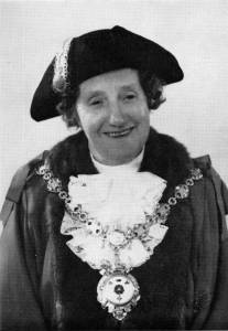 Photograph of Mrs Ada Williams, Mayor