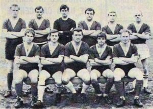 Photograph of the Commercial Inn football team
