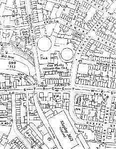 Map of Glossop Gas Works 1919