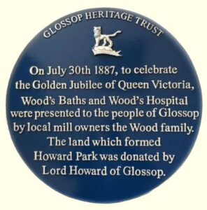 Blue plaque for Howard Park and Wood's Baths and Hospital
