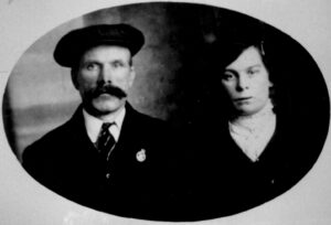 Photograph of Albert Burrows and Hannah Calladine