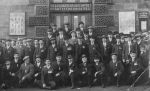 Photograph of the Cheshire Regiment 6th Battalion Volunteers c1914
