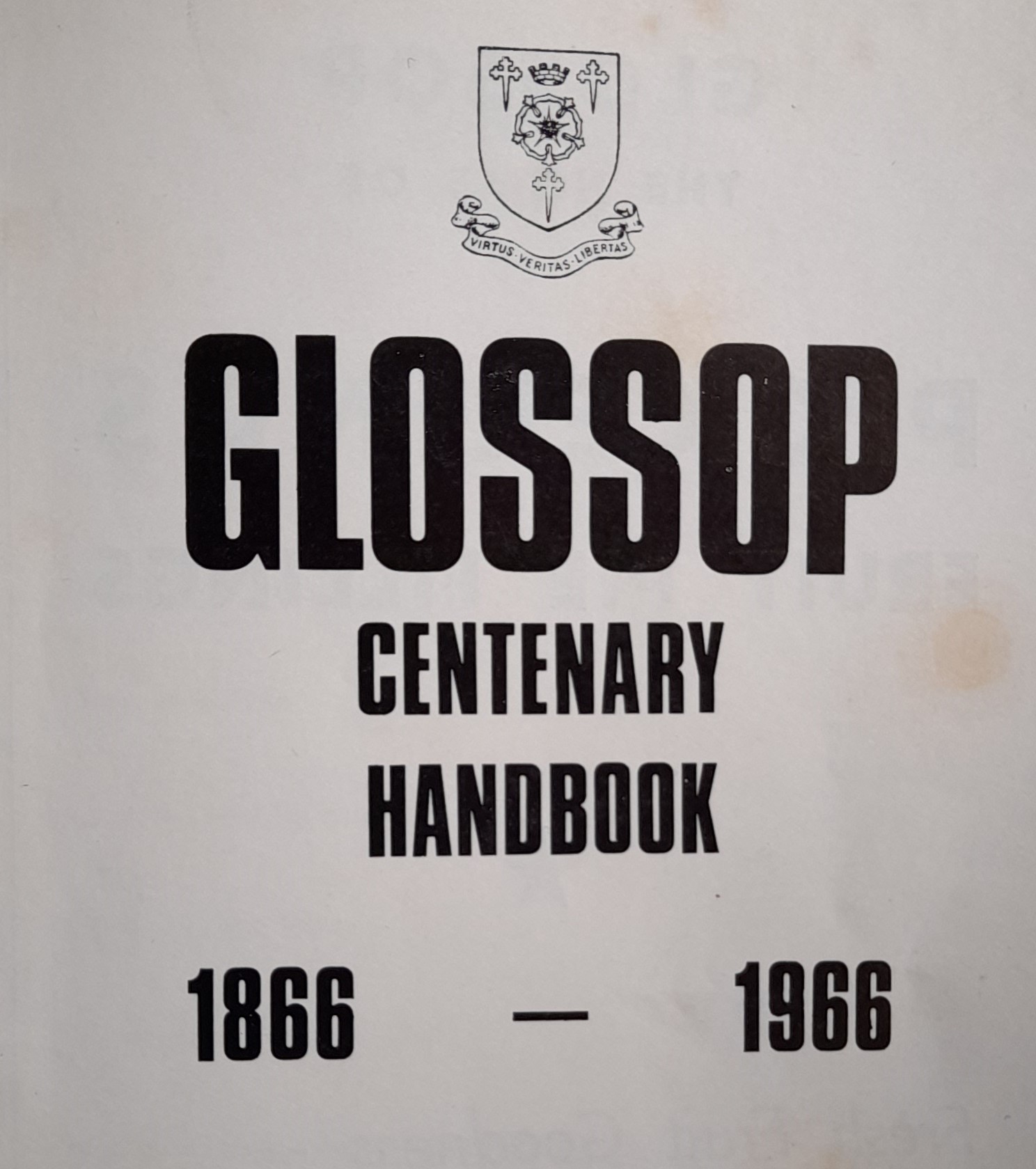 Glossop Centenary Handbook