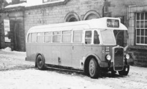 Photograph of a 1940s bus