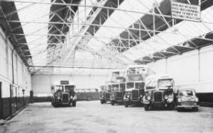 Photograph of York Street bus depot