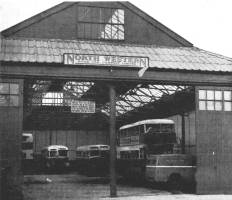 Photograph of York Street bus depot