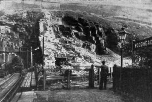 Photograph of Woodhead tunnel entrances