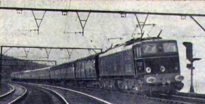 Photograph of co-co locomotive trial