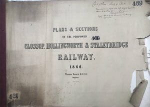 Cover of railway plan