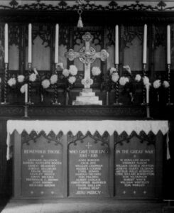 Photograph of All Saints Parish Church War Memorial