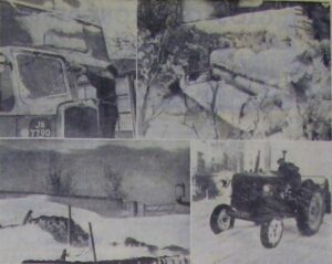 Photograph of snow in 1953