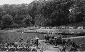 Photograph of the Rose Gardens, Manor Park