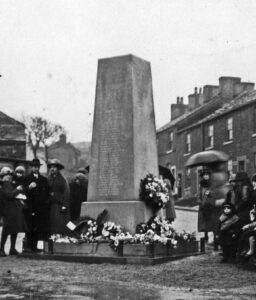 Photograph of Charlesworth War Memorial