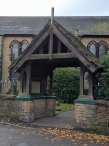 Photograph of the War Memorial at St James' Church