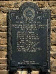 Photograph of Chisworth War Memorial