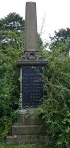 Photograph of the Brookfield United Reform Church War Memorial