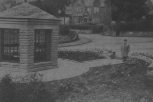 Photograph of the Partington memorial Shelter