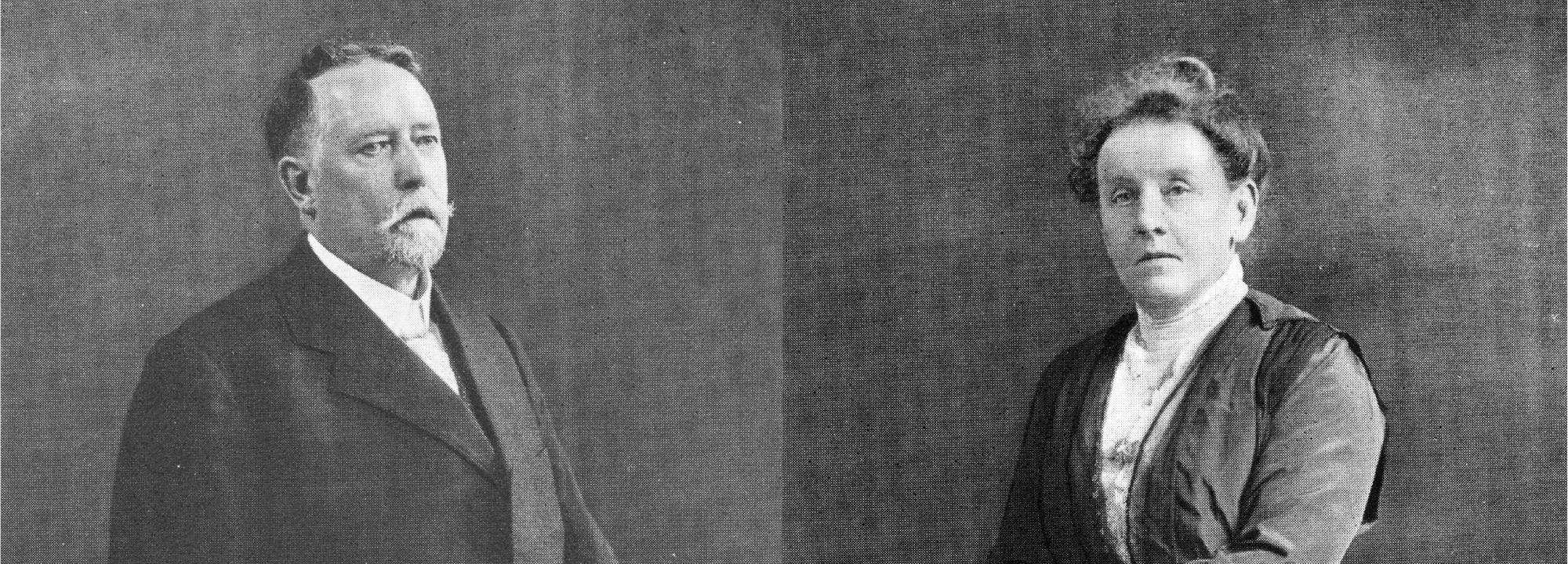Photograph of Isaac and Harriet Jackson