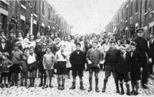 Photograph of Bernard Street at Jubilee Celebrations 1935