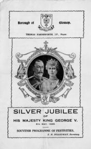 Cover of the programme for Silver Jubilee Celebrations 1935