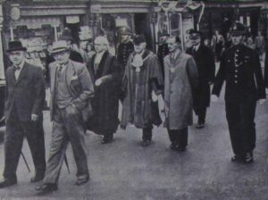 Photograph of a Mayoral Procession with Alderman Beckmann
