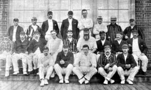 Photograph of Derbyshire Cricket Team 1901