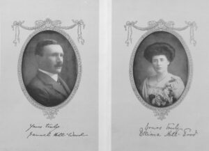 Photograph of Sir Sam Hill-Wood and Decima Hill-Wood