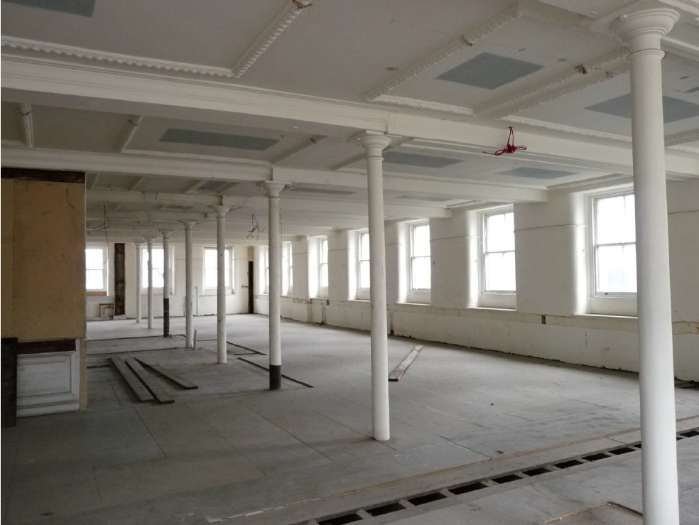 Photograph of the interior 10 Charlotte Street, Manchester