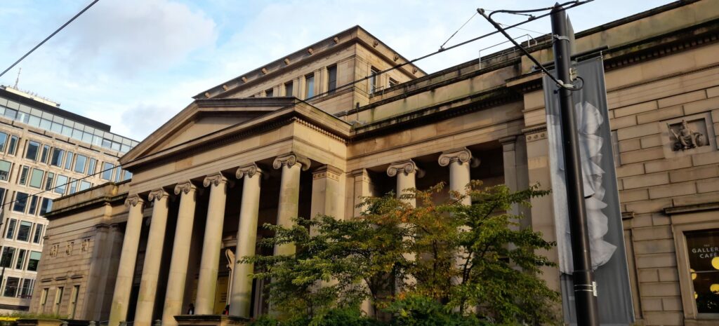 Photograph of Manchester Art Gallery, Mosley Street, Manchester
