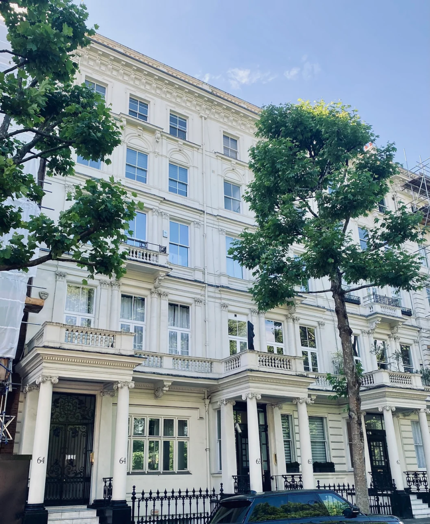 Photograph of 64 Queen's Gate, London.