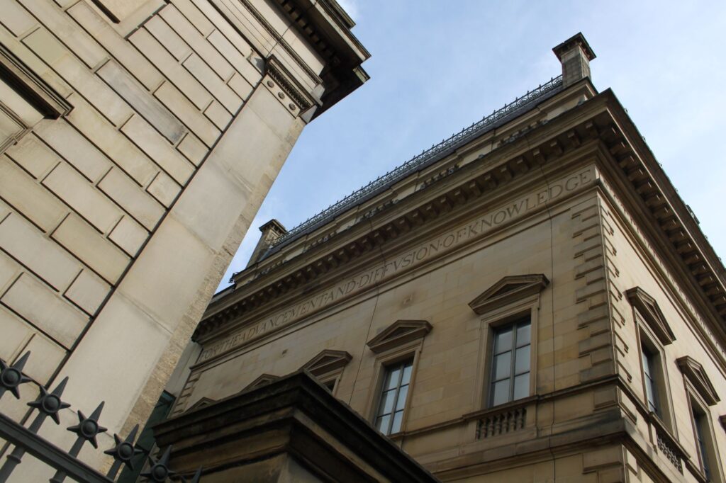 Photograph of the Athenaeum, Princess Street, Manchester