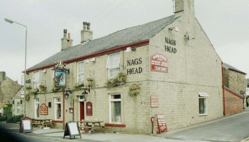 Photograph of the Nag's Head pub, Charlestown Road, Glossop