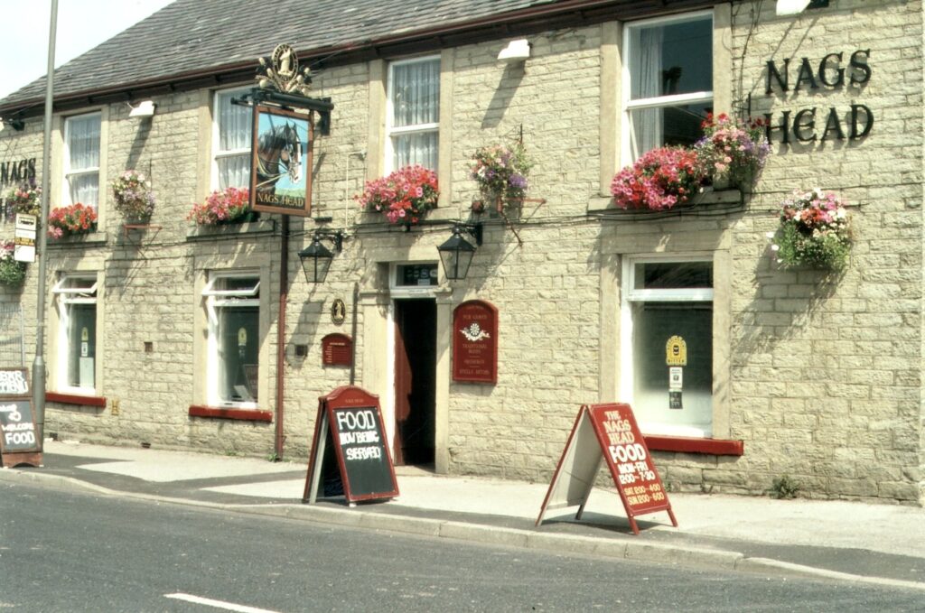 Photograph of the Nag's Head pub, Charlestown Road, Glossop