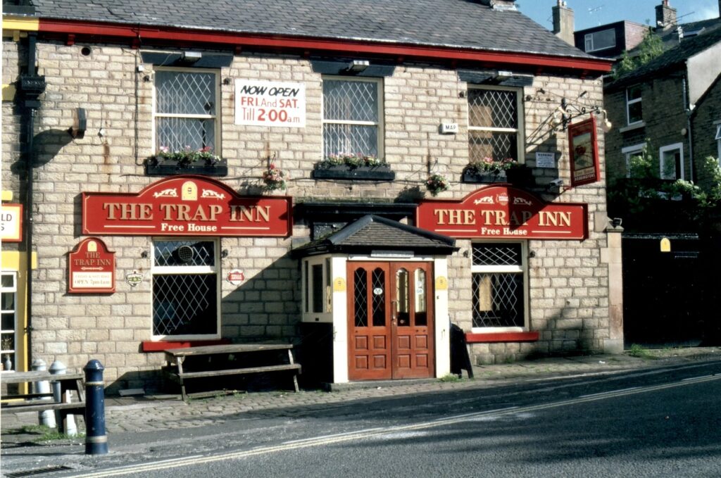 Photograph of The Trap Inn, Victoria Street, Glossop in 1970s