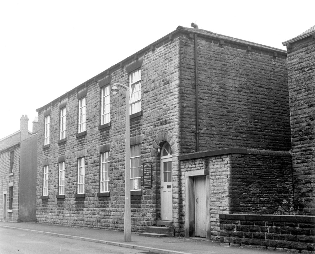 Black and white photograph of the Kershaw Institute, Whitfield