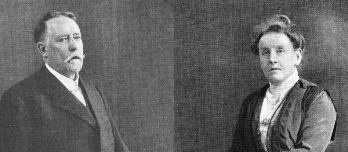 Photograph of Isaac and Harriet Jackson