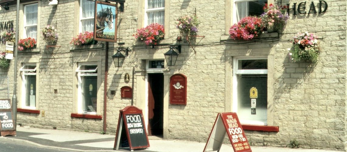 Photograph of the Nag's Head pub, Charlestown Road, Glossop