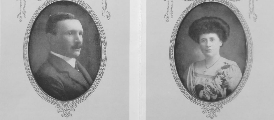 Photograph of Sir Sam Hill-Wood and Decima Hill-Wood