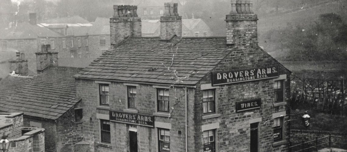 Photograph of the Drovers Arms in Charlestown, Glossop