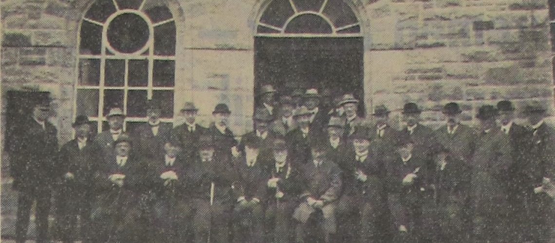 Opening of Glossop Post Office, Aug 1923